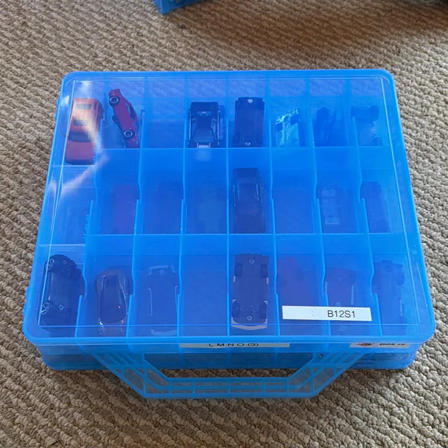 Die-Cast Toy Cars in Plastic Storage Case - image 2 of 16
