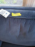Blue Upholstered Armchair - thumbnail 11 of 11