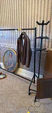 Clothing Rack, Leather Coat, Pipe Coat Rack Stand - thumbnail 2 of 13