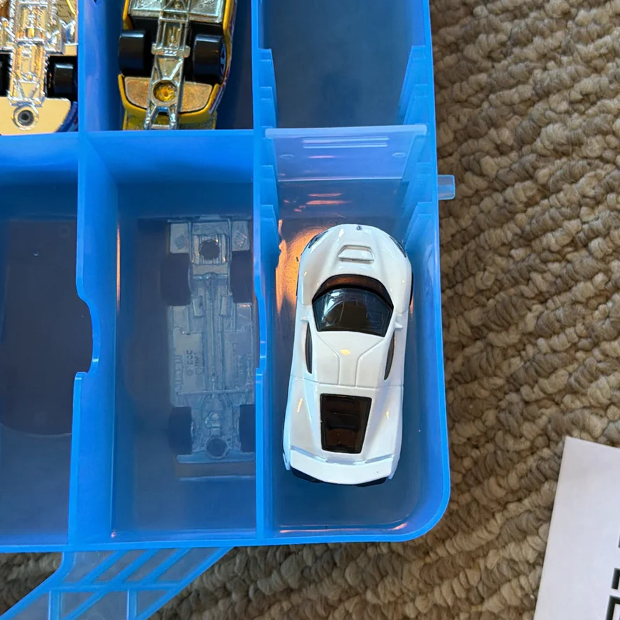 Plastic Storage Case with Die-Cast Toy Cars - image 8 of 22