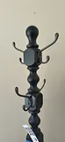 Black Wooden Coat Rack Stand - thumbnail 2 of 4