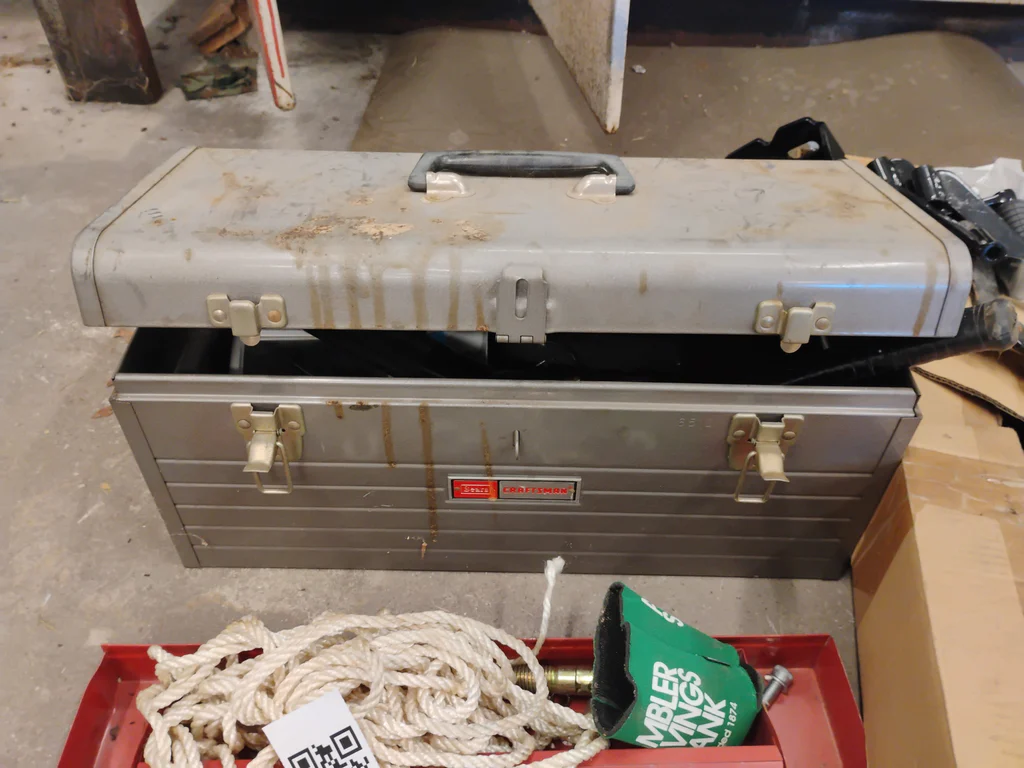 Craftsman Toolbox with Tools and Hardware - image 8 of 9