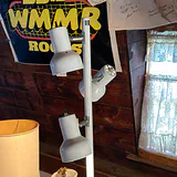 Multi-Head Floor Lamp and Black Table Lamp - thumbnail 4 of 9