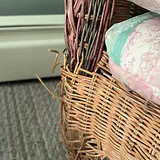 Wicker Armchair with Seat Cushions - thumbnail 9 of 10
