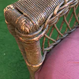 Vintage Wicker Rocking Chair - thumbnail 5 of 13