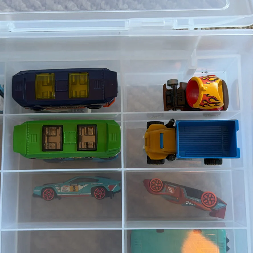 Die-Cast Toy Cars in Plastic Storage Case - image 12 of 26