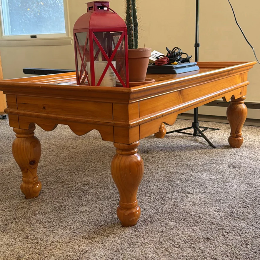Wooden Coffee Table - image 2 of 8
