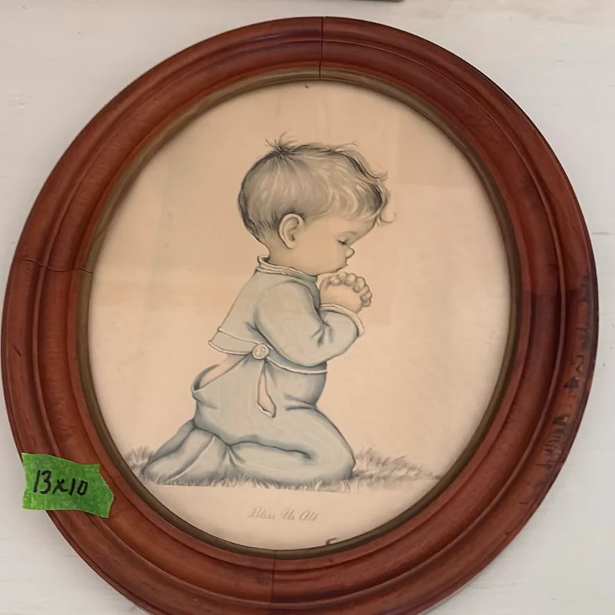 Framed Portrait and Child Paintings - image 8 of 11