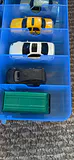 Collection of Die-Cast Toy Cars and Trucks in Storage Case - thumbnail 12 of 33