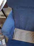 Blue Upholstered Armchair - thumbnail 5 of 11
