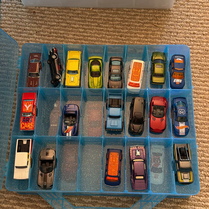 Toy Dodge Die-Cast Cars in Storage Case - image 14 of 22