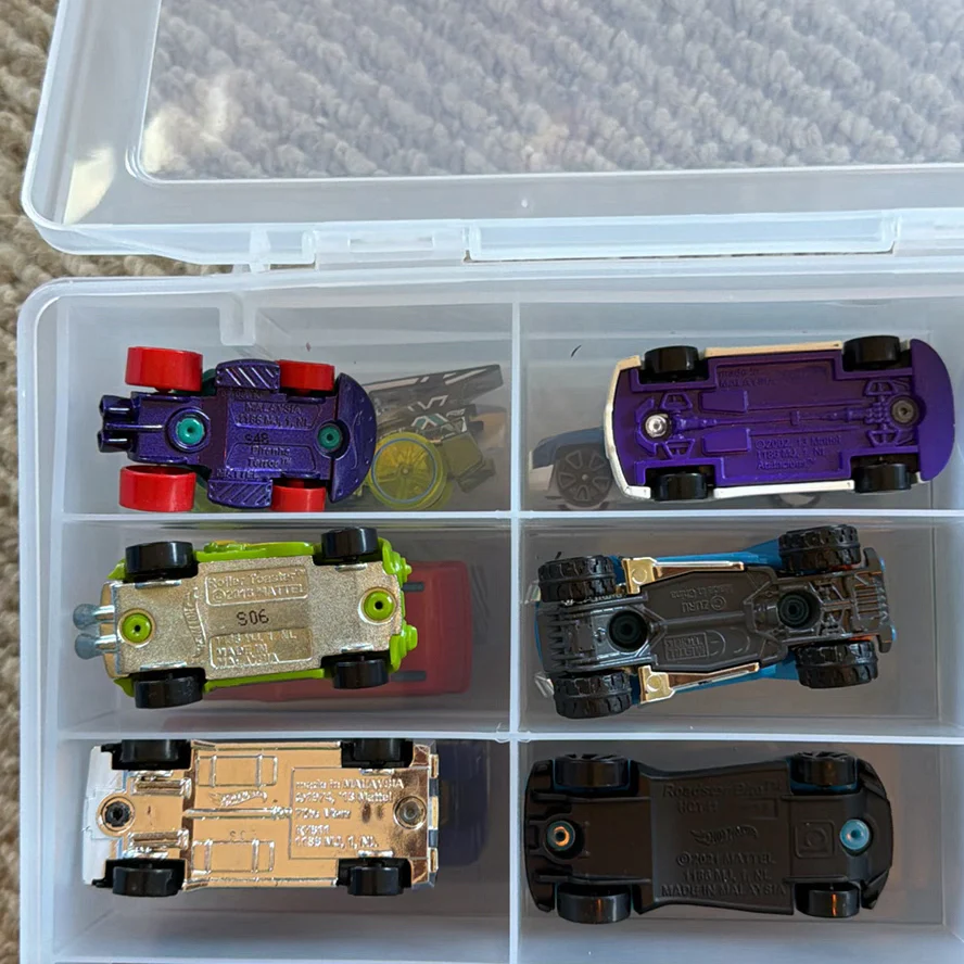 Die-Cast Toy Cars in Plastic Storage Case - image 6 of 26