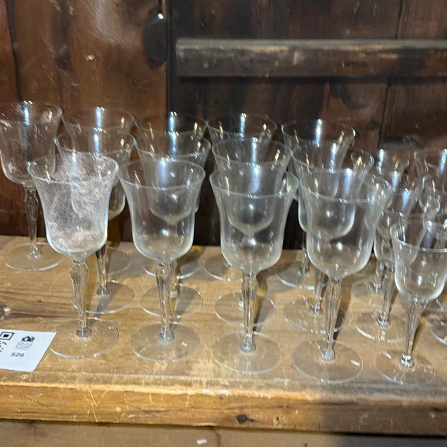 Glass Stemware and Shot Glasses - image 7 of 10