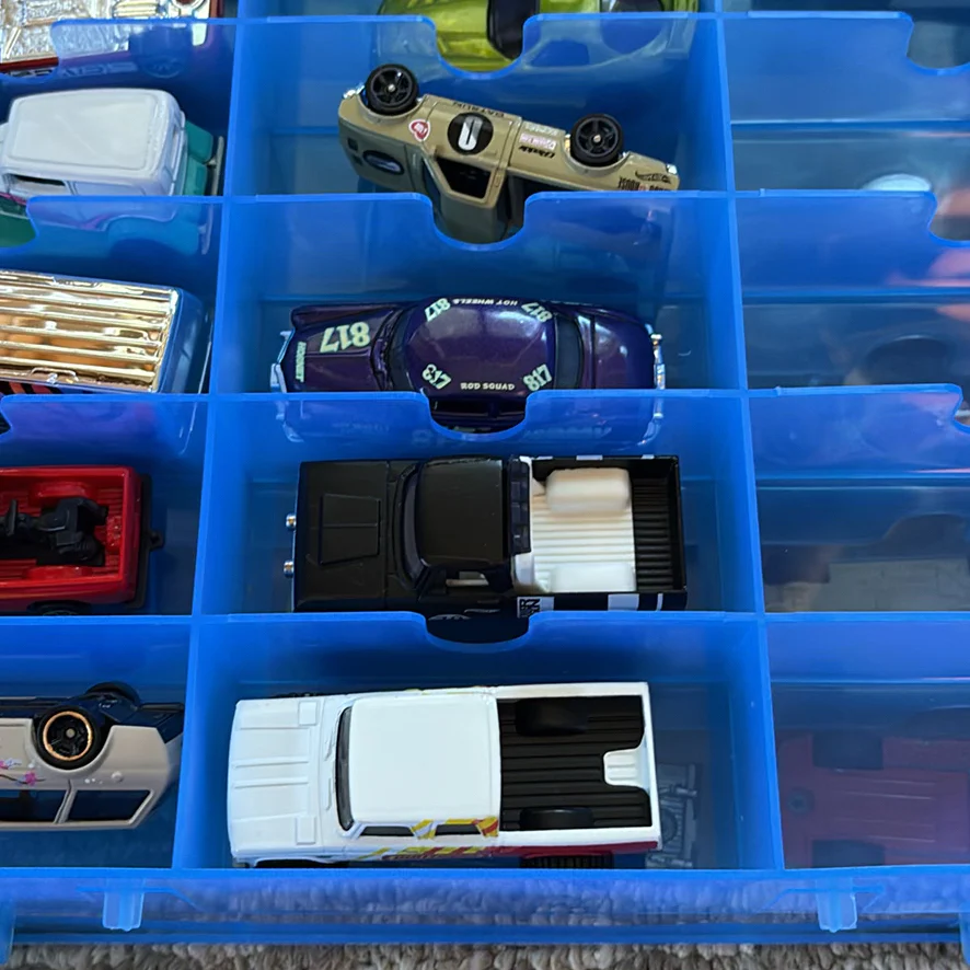 Die-Cast Toy Cars in Blue Storage Case - image 6 of 45