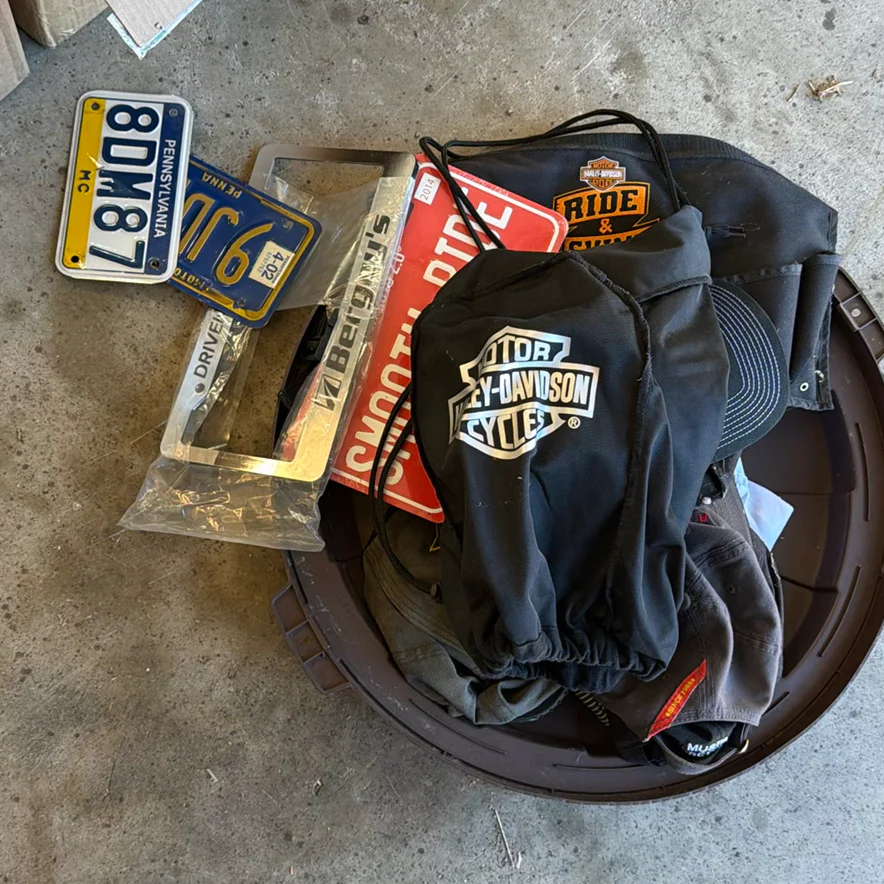 Hats, Motorcycle Apparel, and License Plates - image 1 of 4