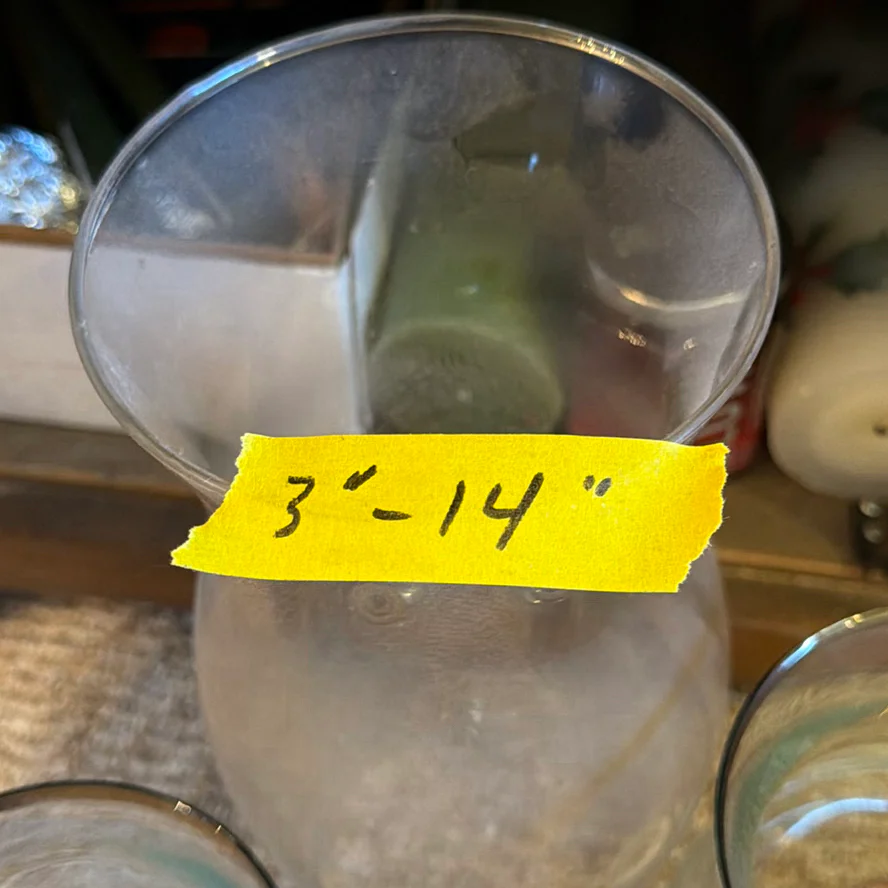 Candles, Glass Hurricane Shades and More - image 7 of 16