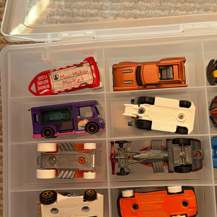 Toy Die-Cast Cars in Storage Case - image 10 of 17