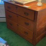 Antique Eastlake Wooden Dresser Chest - thumbnail 1 of 14