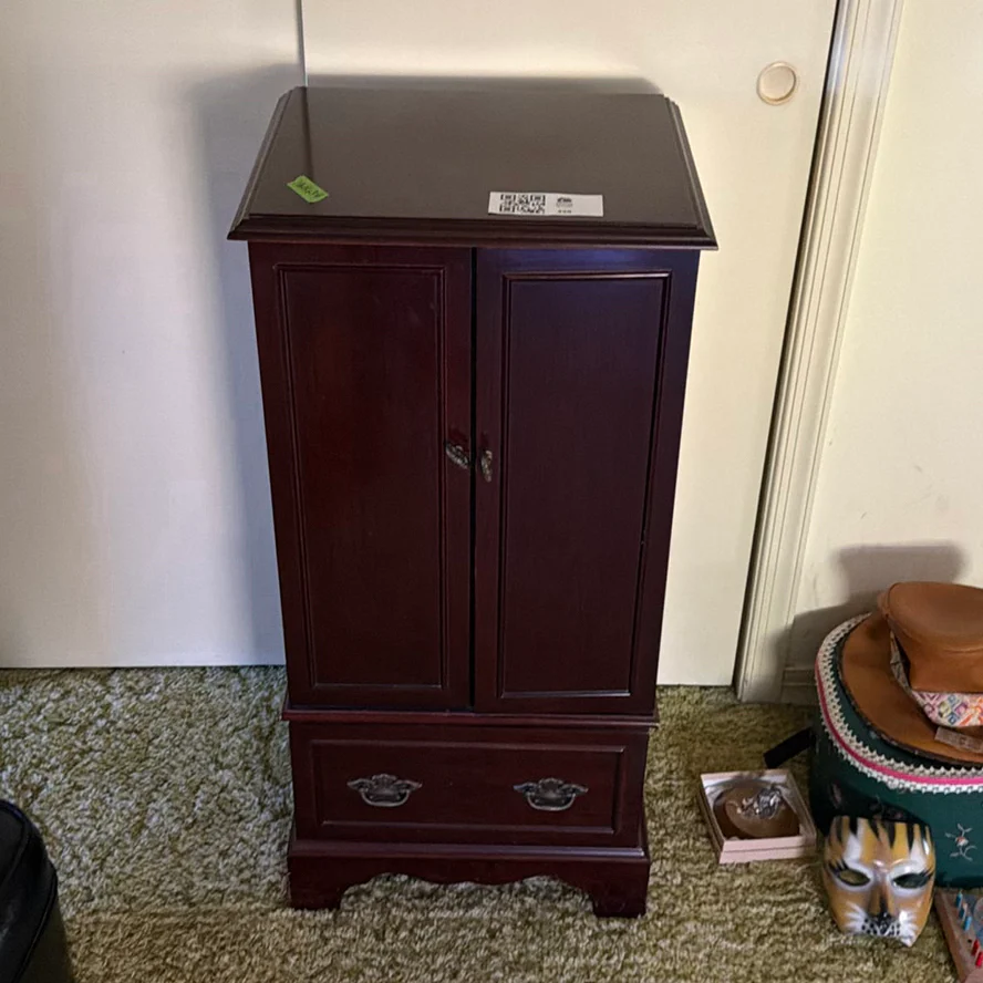 Jewelry Armoire Cabinet - image 1 of 9