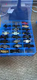 Die-Cast Toy Cars in Blue Storage Case - thumbnail 32 of 45