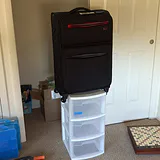 Rolling Suitcase and Storage Drawers - thumbnail 1 of 12