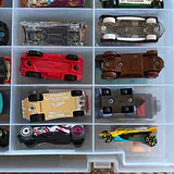 Die-Cast Toy Cars in Plastic Storage Case - thumbnail 10 of 26