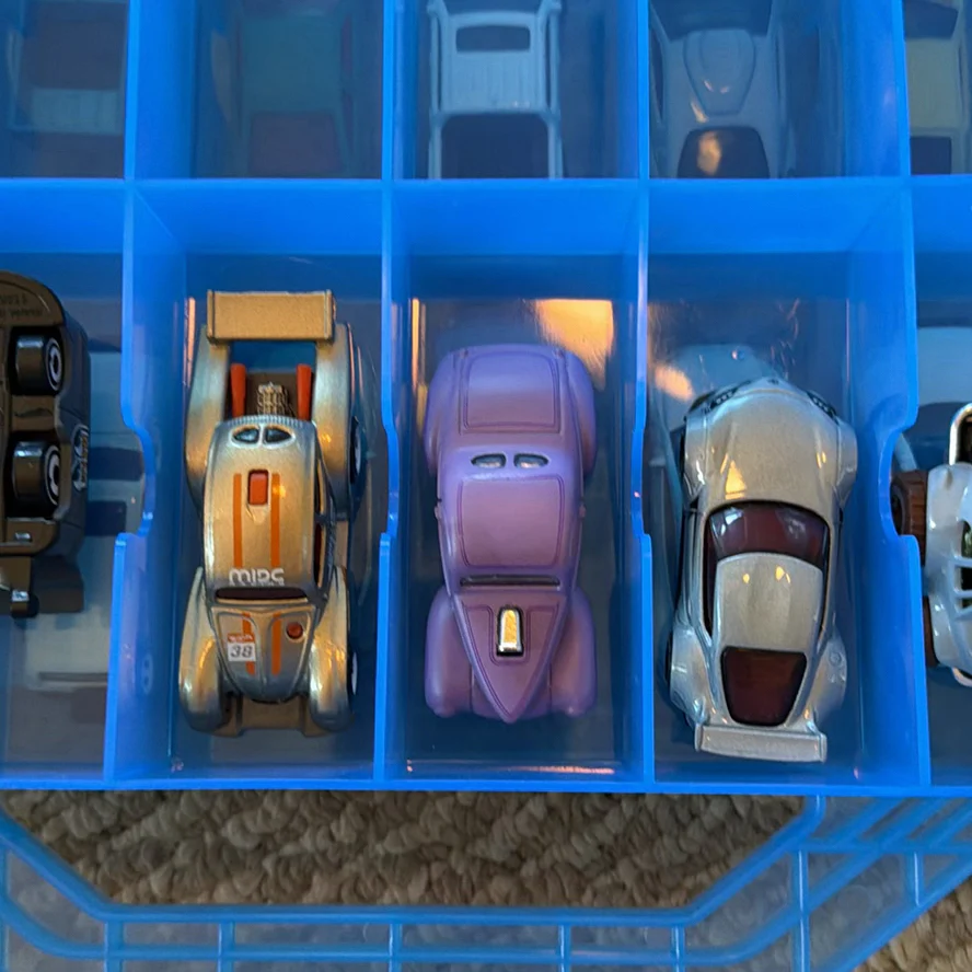 Toy Die-Cast Cars in Blue Storage Case - image 15 of 18