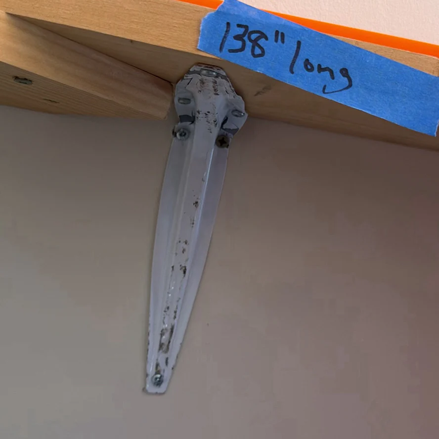 Wall-Mounted Hot Wheels Track and Folding Table - image 8 of 19