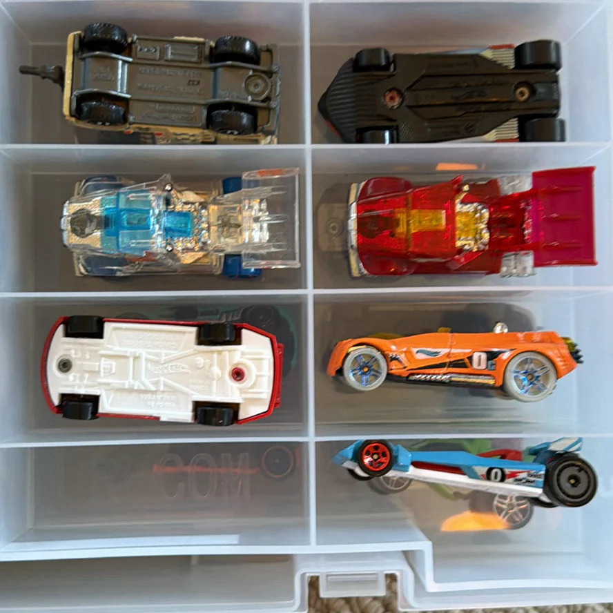 Toy Die-Cast Cars and Plastic Storage Case - image 9 of 29