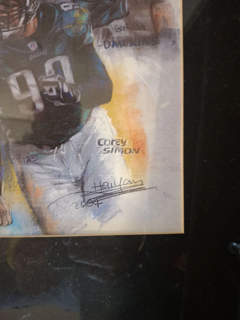 Philadelphia Eagles and Penn State Sports Memorabilia  - image 4 of 12