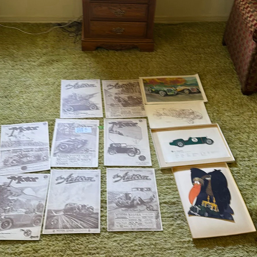 Vintage Automobile Prints and Autocar Magazines - image 1 of 16