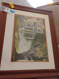 Framed House Landscape Painting - thumbnail 4 of 4
