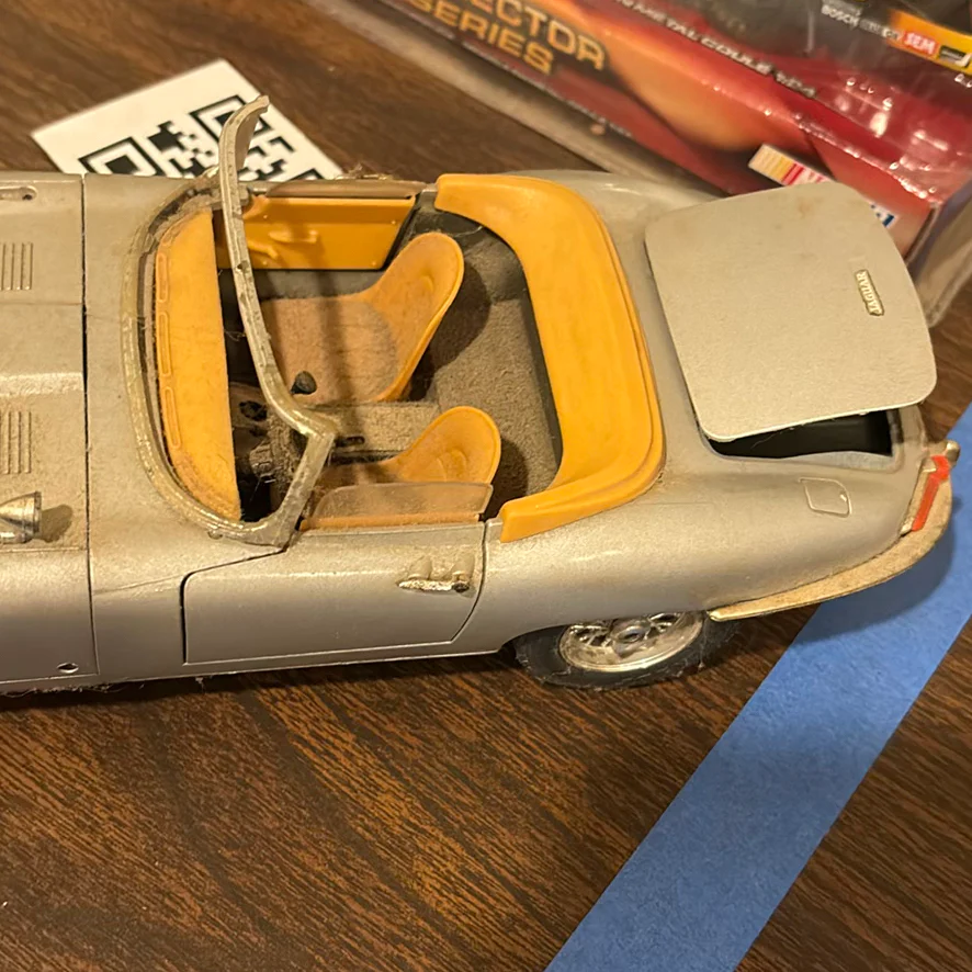Die-Cast Model Cars Including Jaguar Roadster and NASCAR Replicas - image 4 of 10