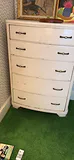 Wood White Five-Drawer Dresser - thumbnail 11 of 12