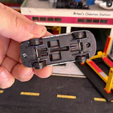 Toy Vehicle Lot With Service Station and Caboose - thumbnail 9 of 14
