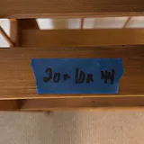 Wooden Shelving Unit and Portable File Box - thumbnail 2 of 7