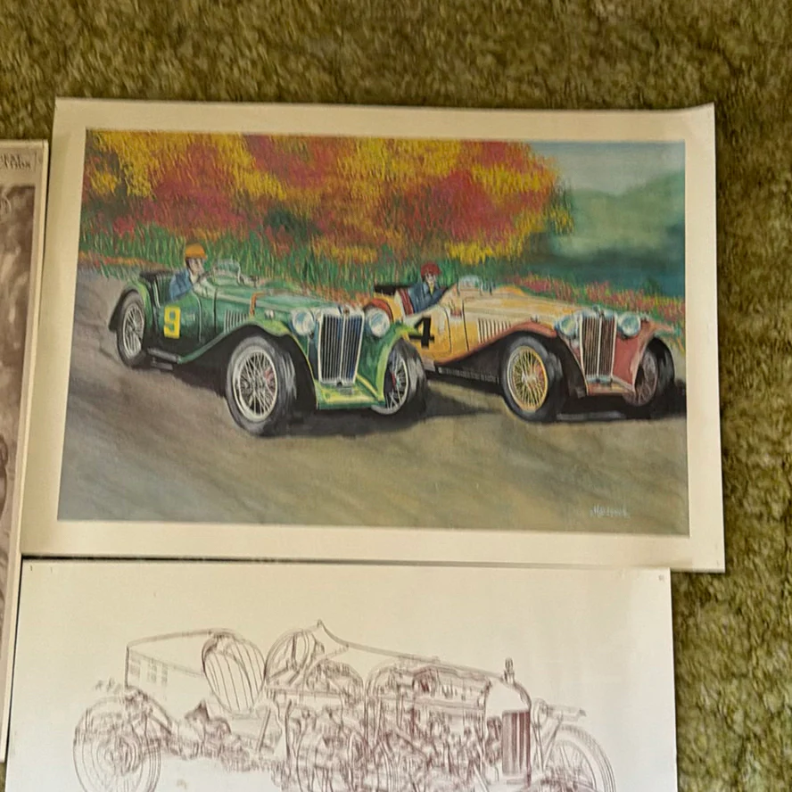 Vintage Automobile Prints and Autocar Magazines - image 5 of 16