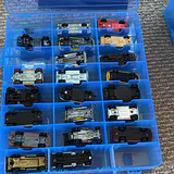 Die-Cast Toy Cars in Blue Storage Case - thumbnail 25 of 45