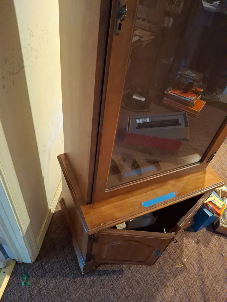 Wooden Display Cabinet - image 3 of 6
