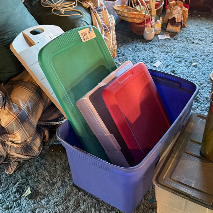 Plastic Storage Bins and Wastebaskets - image 5 of 7