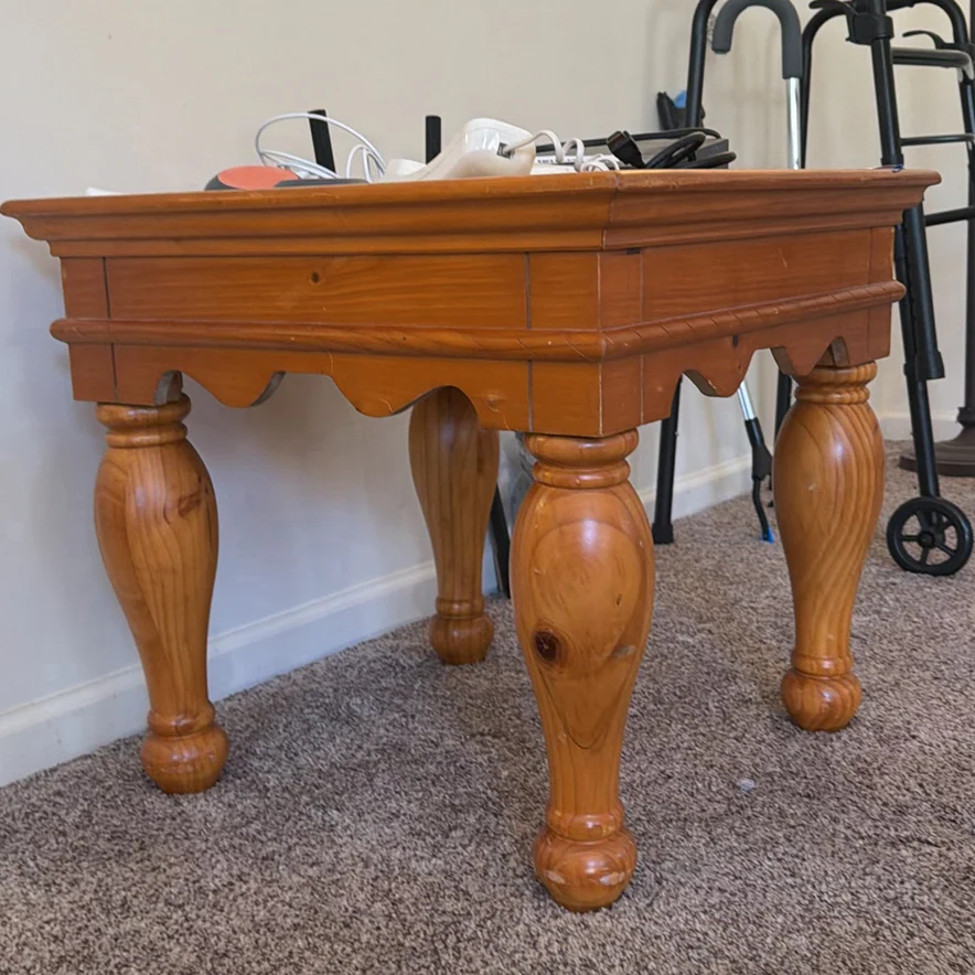 Wooden Side Table - image 1 of 5