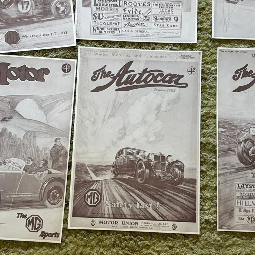 Vintage Automobile Prints and Autocar Magazines - image 14 of 16