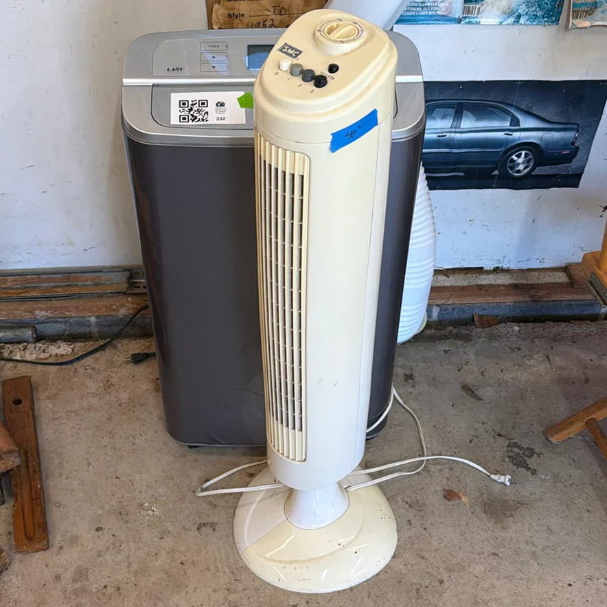 LG Portable Air Conditioner and Oscillating Tower Fan - image 7 of 7