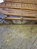 Speedaway Wooden Snow Sled - thumbnail 4 of 5