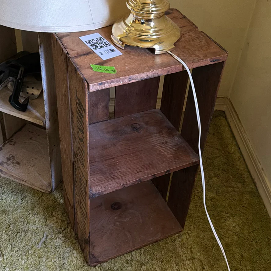 Three Wooden Advertising Crates - image 7 of 9