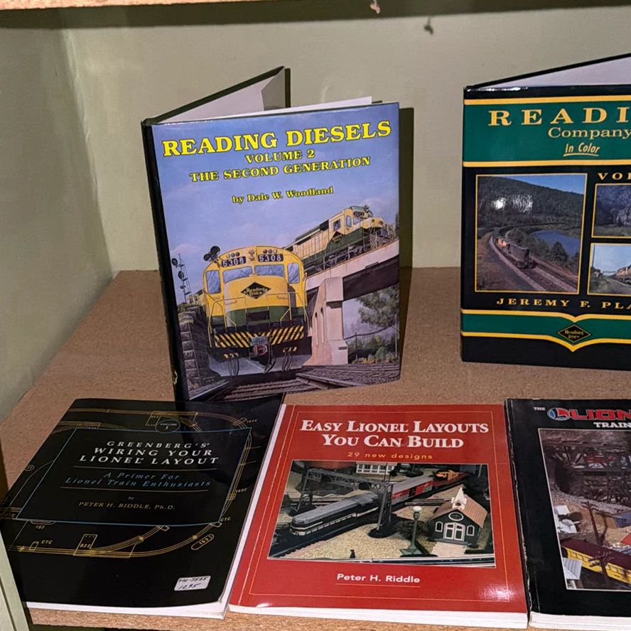 Railroad and Model Train Books - image 3 of 8