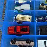 Die-Cast Toy Cars in Blue Storage Case - thumbnail 2 of 45