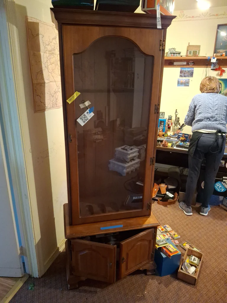 Wooden Display Cabinet - image 1 of 6