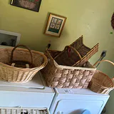 Wicker Baskets, Hamper, Storage Box, and Ironing Board - thumbnail 1 of 6