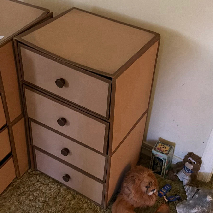 Pair of Four-Drawer Storage Units - image 3 of 5